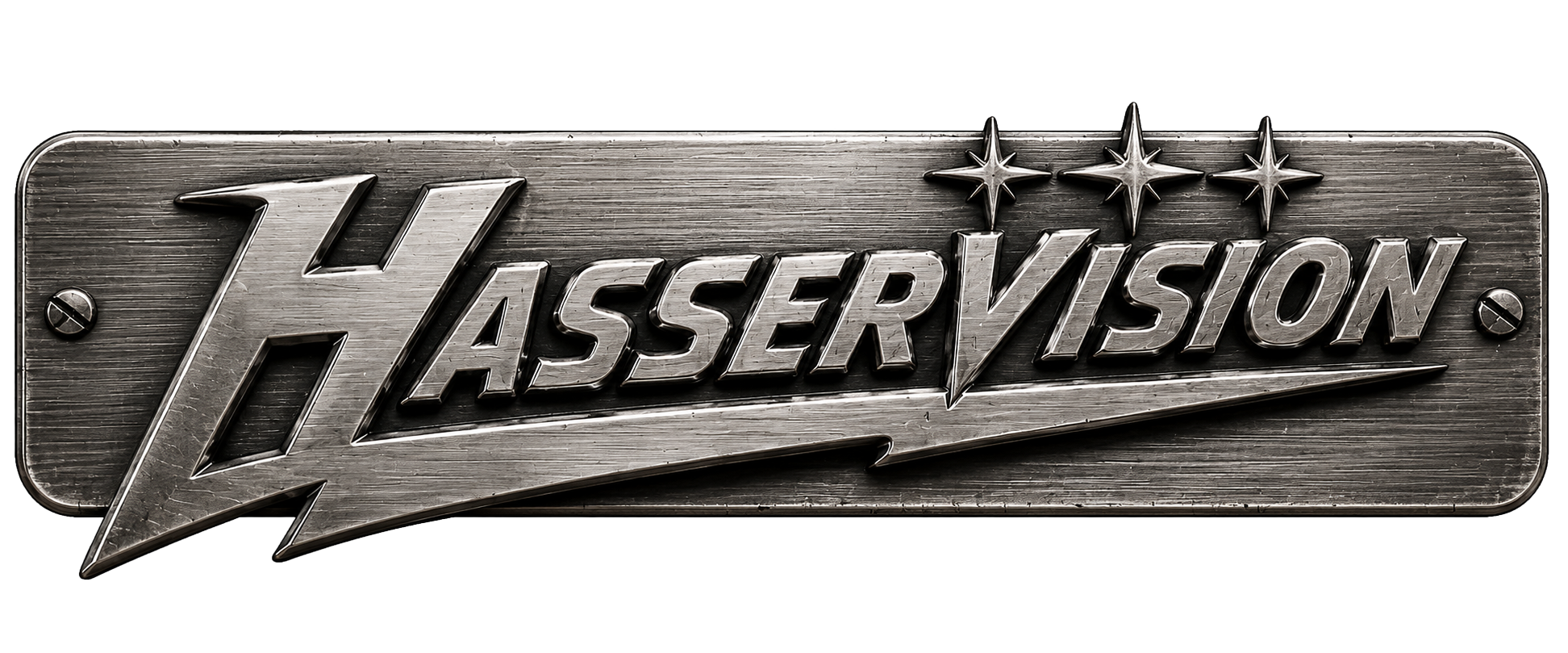 HasserVision chrome logo
